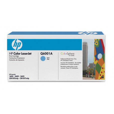 Toner HP Q6001A (Q6001A), cyan