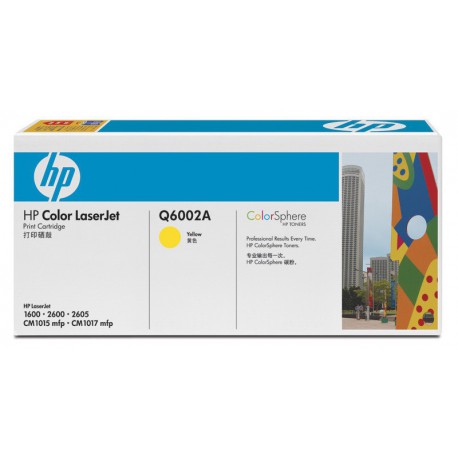Toner HP Q6002A (Q6002A), yellow