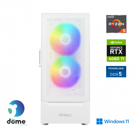 Računalnik ANNI Gamer Advanced R5-8400F / RTX 4060 Ti / 16 GB / 1 TB / W11H