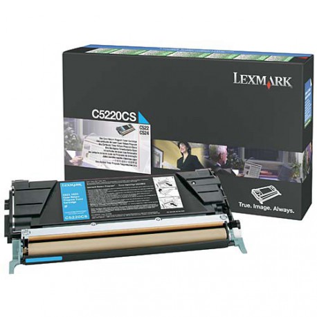 Toner Lexmark C5220CS, cyan