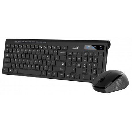 Komplet miške in tipkovnice Genius SlimStar 8230, črn