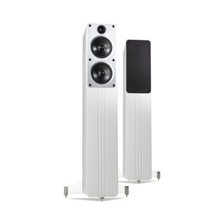 Zvočniki Hi-Fi Q Acoustics Concept 40 samostoječi par Bela visoki sijaj