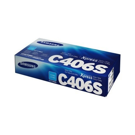 Toner Samsung CLT-C406S/ELS, cyan