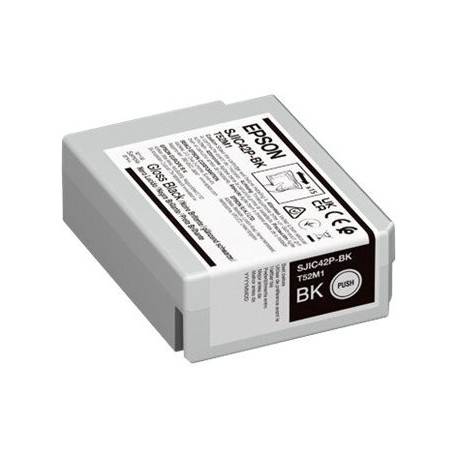 Črnilo EPSON SJIC42P-BK za ColorWorks C4000e, črna