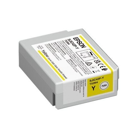 Črnilo EPSON SJIC42P-Y za ColorWorks C4000e, rumena