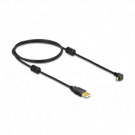 Kabel Delock USB-A 2.0 v microUSB-B, kotni 1m