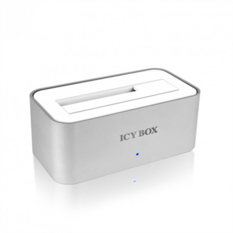 Namizni čitalec diskov USB 3.0 za SATA 2.5/ 3.5" IcyBox IB-111StU3-Wh