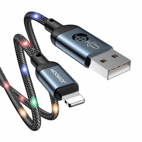 Kabel Joyroom USB/Lightning 1.2m črn, S-1230N16