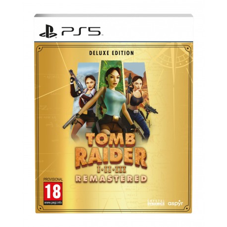 Igra Tomb Raider I-III Remastered Starring Lara Croft - Deluxe Edition (Playstat
