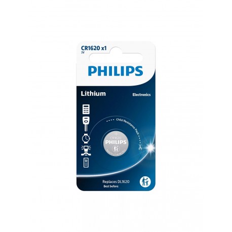 PHILIPS baterija CR1620