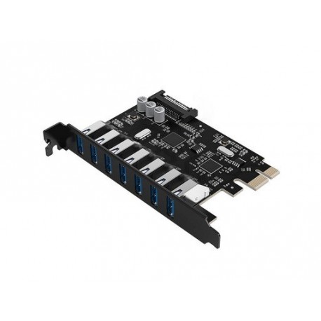Razširitvena kartica ORICO PVU3-7U PCIe 3.0 x1, 7-port USB 3.0