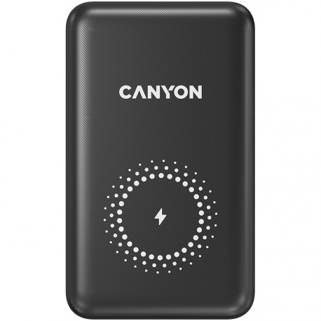 Prenosna baterija Powerbank CANYON CNS-CPB1001B, 10000mAh, črn