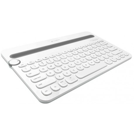 Tipkovnica Bluetooth univerzalna Logitech K480, bela