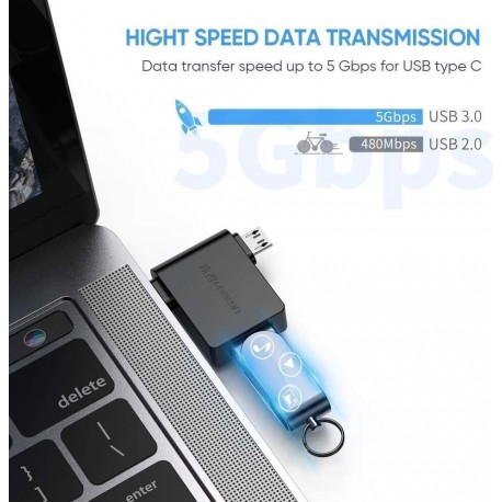 Ugreen OTG adapter USB 3.0 na USB-C / micro USB