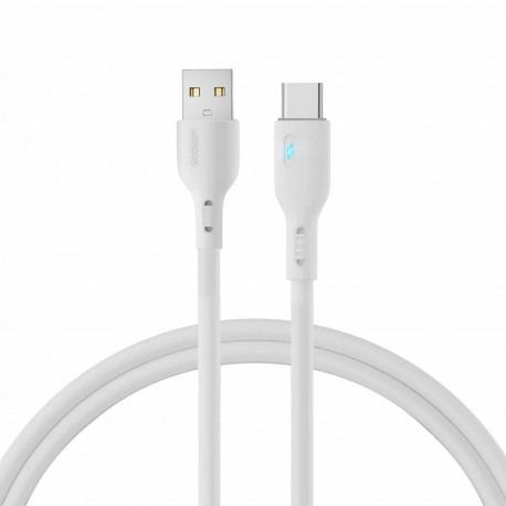 Kabel Joyroom USB-A v USB-C 2m bel, S-UC027A13W2