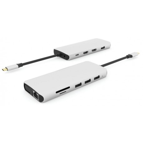 Priklopna postaja eSTUFF ES623009, 12-v-1