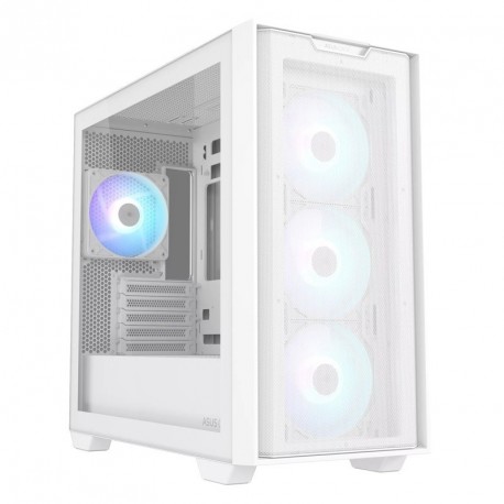 Ohišje ASUS A21 PLUS RGB mATX, belo