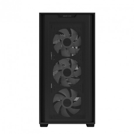 Ohišje ASUS A21 PLUS RGB mATX, črno