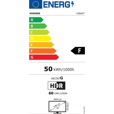 Televizor HISENSE 43E6KT