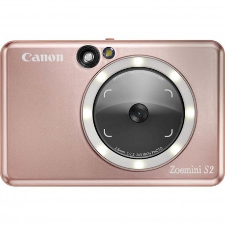 Fotoaparat z vgrajenim tiskalnikom CANON ZOEMINI S2, roza