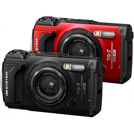 Fotoaparat OLYMPUS TG-7, črn