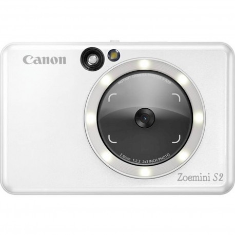 Fotoaparat z vgrajenim tiskalnikom CANON ZOEMINI S2, bel
