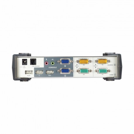 KVM stikalo ATEN 2x1 VGA, USB, Avdio + množilnik + USB Hub, CS1742