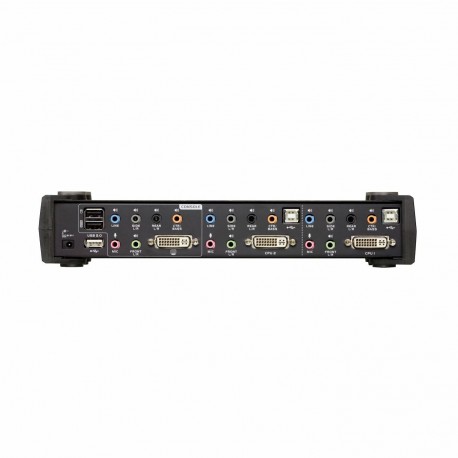KVM stikalo ATEN 2x1 DVI, USB, Avdio + USB Hub, CS1782A