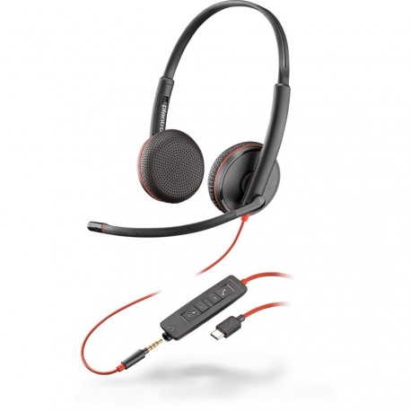 Slušalke POLY Blackwire C3225, USB-C