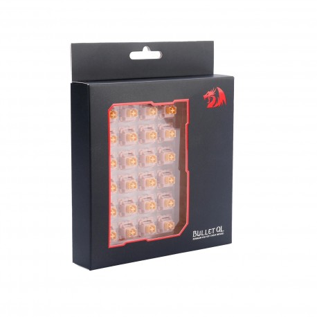 Mehanska stikala RedRagon Bullet-QL A-113, 24 kos