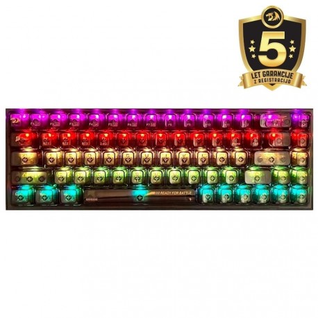 Tipkovnica RedRagon Castor Pro K631CTB RGB