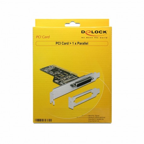 Razširitvena kartica Delock PCI Paralelna Low Profile