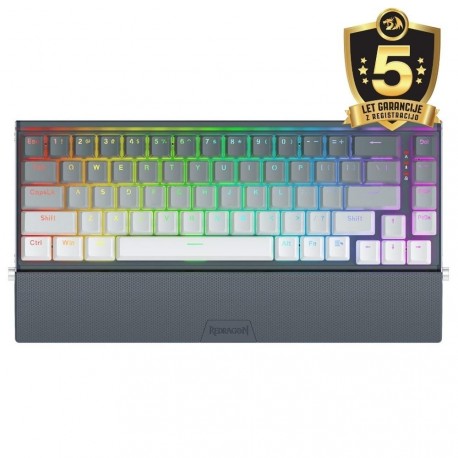 Tipkovnica RedRagon SHACO K641G, siva