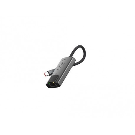 Adapter USB-C v RJ45 Ethernet 2.5 Gbps, aluminij, LINQ LQ48023