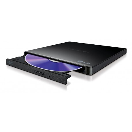 Zunanji DVD zapisovalnik LG Slim GP57EB40, USB, črn