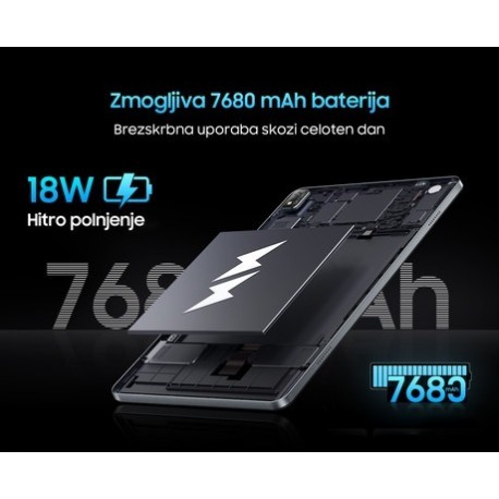 Tablični računalnik Blackview TAB 16, 11", IPS, 4G, 8GB, 256GB, Android