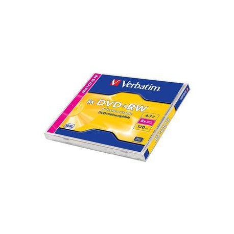 Mediji DVD+RW 4,7GB 8X Verbatim, JC 1 kom (43527/43526)