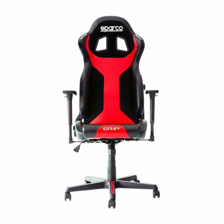 Gaming stol SPARCO GRIP SKY, črno-rdeč