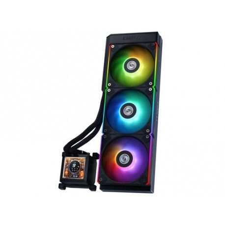 Vodno hlajenje AIO Lian Li HydroShift LCD 360R, črn