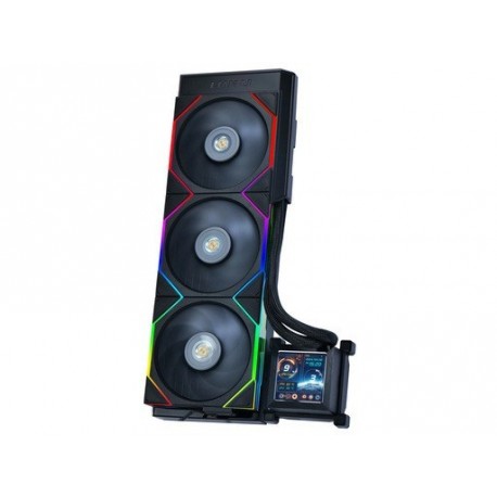 Vodno hlajenje AIO Lian Li HydroShift LCD 360TL, črn