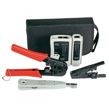 Mrežno orodje 3-delni kit + mrežni tester EFB