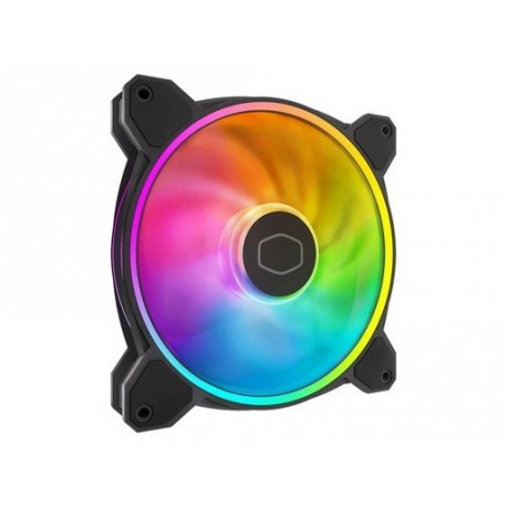 Ventilator Cooler Master Fan MF140 Halo2 ARGB PWM 140mm, črn