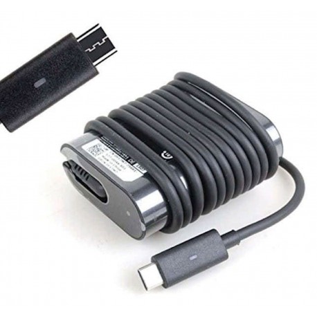 Napajalnik za prenosnike Dell AC 65W, USB-C