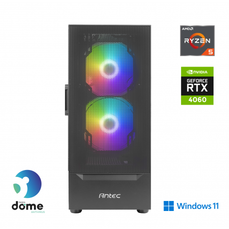 Računalnik ANNI Gamer Advanced R5 5600G / RTX 4060 / 32 GB / 1 TB / W11H
