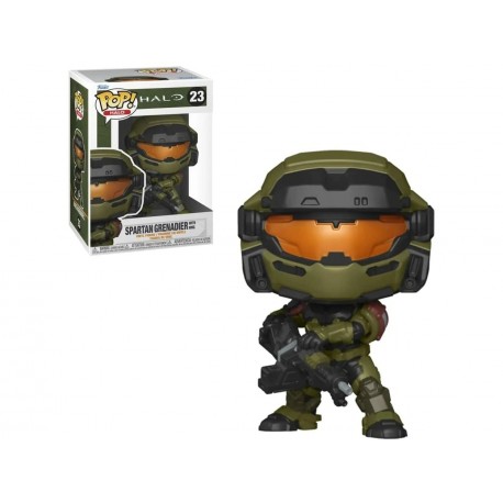 Figura FUNKO POP GAMES: HALO - SPARTAN GRANDIER W/ HMG