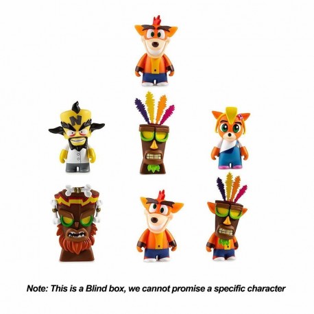 Figura KIDROBOT FIGURE CRASH BANDICOOT MINI SERIES