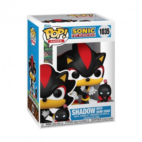 Figura FUNKO POP&BUDDY: SONIC - SHADOW W/DCHAO