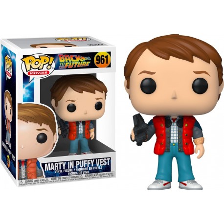 Figura FUNKO POP MOVIE: BTTF - MARTY IN PUFFY VEST