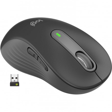 Miška Logitech Signature M650, velikost L, Bluetooth, grafitna barva