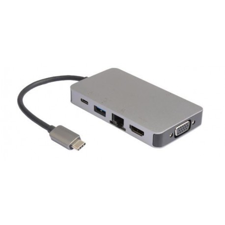 Priklopna postaja MicroConnect CCOM14, 6-v-1